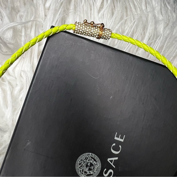 VERSACE
Medusa braided leather and gold-tone necklace - Picture 5 of 9